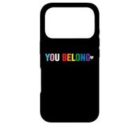 You Belong Gay Pride LGBT Support And Respect Transgender Case for iPhone 17 Pro