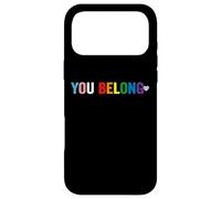 You Belong Gay Pride LGBT Support And Respect Transgender Case for iPhone 17 Pro Max
