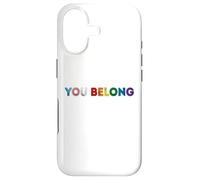 You Belong LGBT Pride Gay Support And Respect Transgender Case for iPhone 17