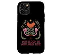 You Bloom In Your Own Time Positive Message Case for iPhone 11 Pro