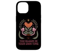 You Bloom In Your Own Time Positive Message Case for iPhone 14