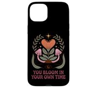 You Bloom In Your Own Time Positive Message Case for iPhone 15 Plus