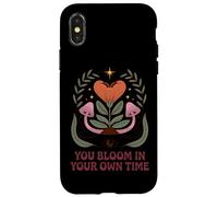 You Bloom In Your Own Time Positive Message Case for iPhone X/XS