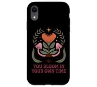 You Bloom In Your Own Time Positive Message Case for iPhone XR