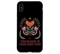 You Bloom In Your Own Time Positive Message Case for iPhone XS Max