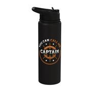 You Can Call Me Captain Boat Captain Stainless Steel Insulated Water Bottle