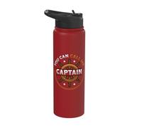You Can Call Me Captain Boat Captain Stainless Steel Insulated Water Bottle