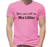 You Can Call Me Mrs Littler - Mens T-Shirt - Orchid Pink - XXL