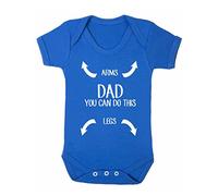 You Can Do This Baby Boy Girl Unisex Short Sleeve Bodysuit (Blue, 0-3m)