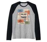 You Can Do This State Exam Teacher Motivation Standards Raglan Baseball Tee