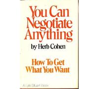 You Can Negotiate Anything by Herb Cohen (2001-01-01)