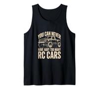 You CAN Never Have HAVY Too Many RC Cars RC Truck Tank Top