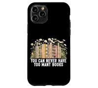 You Can Never Have Too Many Books Reading Wildflowers Girls Case for iPhone 11 Pro
