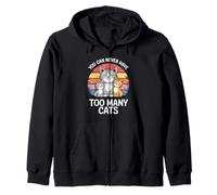 You Can Never Have Too Many Cats Zip Hoodie
