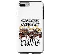 You can never have too many Drums | Drummer Drum Case for iPhone 7 Plus/8 Plus