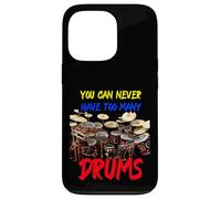 You can never have too many Drums | Drummers Drum Case for iPhone 13 Pro