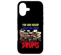 You can never have too many Drums | Drummers Drum Case for iPhone 17