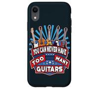 You Can Never Have Too Many Guitars Guitar Players Guitarist Case for iPhone XR