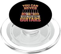 You Can Never Have Too Many Guitars Music Lover Rock Vibes PopSockets PopGrip for MagSafe