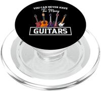 You Can Never Have Too Many Guitars PopSockets PopGrip for MagSafe