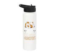 You can Never Have Too Many Hamsters Stainless Steel Insulated Water Bottle