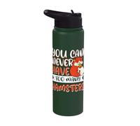 You can Never Have Too Many Hamsters Stainless Steel Insulated Water Bottle