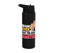 You can Never Have Too Many Hamsters Stainless Steel Insulated Water Bottle