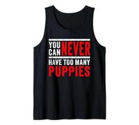 You Can Never Have Too Many Puppies - Rescue & Adoption Tank Top
