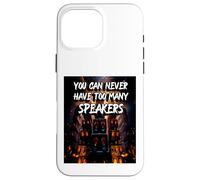 You can never have too many speakers | Music Speak Case for iPhone 16 Pro Max