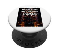 You can never have too many speakers | Music Speak PopSockets Adhesive PopGrip