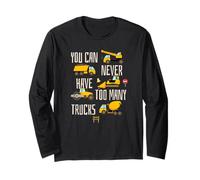 You Can Never Have Too Many Trucks Funny Boys Trucks Long Sleeve T-Shirt
