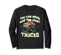 You Can Never Have Too Many Trucks Funny Boys Trucks Long Sleeve T-Shirt