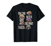 You Can Never Have Too Many Trucks Funny Boys Trucks T-Shirt