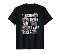 You Can Never Have Too Many Trucks Funny Boys Trucks T-Shirt