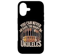 You Can Never Have Too Many Ukuleles Music Case for iPhone 17