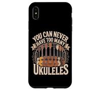 You Can Never Have Too Many Ukuleles Music Case for iPhone XS Max