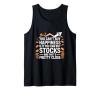You Can’t Buy Happiness But You Can Buy Stocks Bold Finance Tank Top