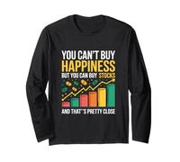 You Can’t Buy Happiness But You Can Buy Stocks Chart Long Sleeve T-Shirt