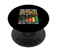 You Can’t Buy Happiness But You Can Buy Stocks Chart PopSockets Adhesive PopGrip