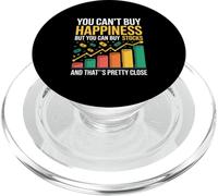 You Can’t Buy Happiness But You Can Buy Stocks Chart PopSockets PopGrip for MagSafe