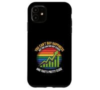 You Can’t Buy Happiness But You Can Buy Stocks Retro Chart Case for iPhone 11