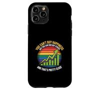 You Can’t Buy Happiness But You Can Buy Stocks Retro Chart Case for iPhone 11 Pro