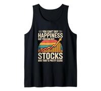 You Can’t Buy Happiness But You Can Buy Stocks Retro Tank Top