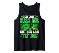 You Can’t Kiss Me - Funny Bartender Irish St. Patrick’s Day Tank Top