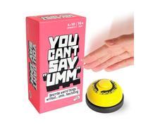 You Can’t Say Umm: A Party Game for Family and Adults, Board Game for Teenagers, Family Word Game, Must Have for Game Night Fun