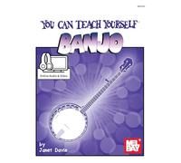 You Can Teach Yourself Banjo | Janet Davis 5-String Beginner Method & Songbook with Online Audio and Video Access | Step-by-Step Bluegrass & Melodic Banjo Techniques for Self-Learners and Players