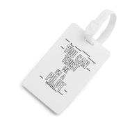 You Can Trust Me I'm A Pilots Luggage Tags for Suitcases Handbag Tag Labels Travel Accessories Privacy Cover ID Label