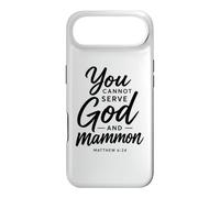 You Cannot Serve God And Mammon Matthew 6:24 Scripture Faith Case for iPhone Air