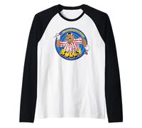 You Can't Beat A Bit Of Bully Retro Darts Father's Day Raglan Baseball Tee