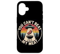 You Can't Beat My Meat BBQ Alien Abduction Case for iPhone 16